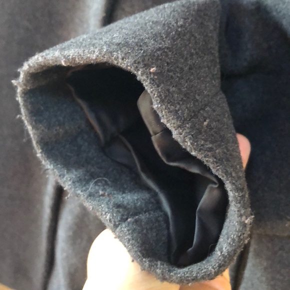 KENNETH COLE REACTION Grey/Charcoal Coat Size 14 - Picture 11 of 11